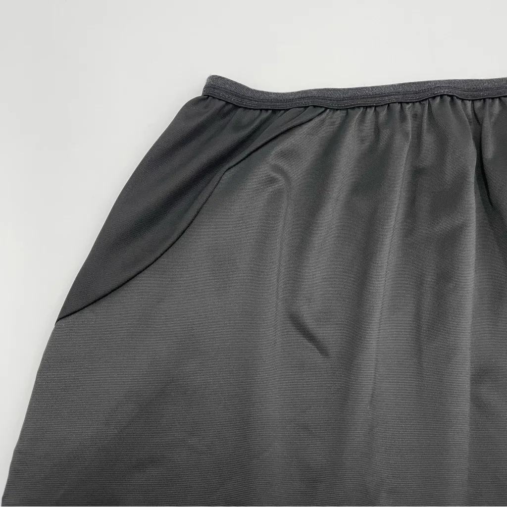 Vintage Vanity Fair Half Slip Black Lace Trim Retro Lingerie Size Medium Nylon - Image 2