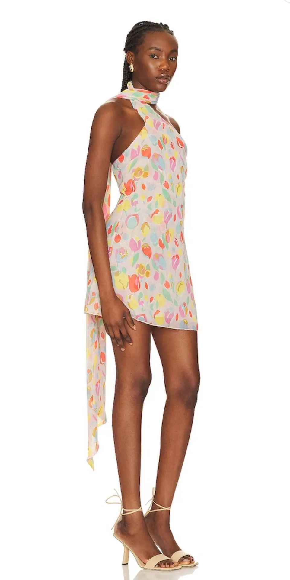 Audrey Mini Dress in Multil - Image 2