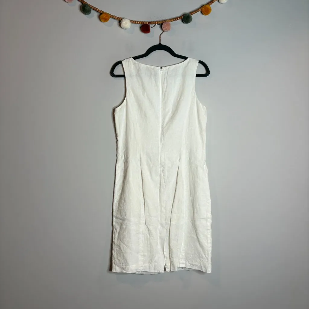 Brooks Brothers white linen dress - Image 5