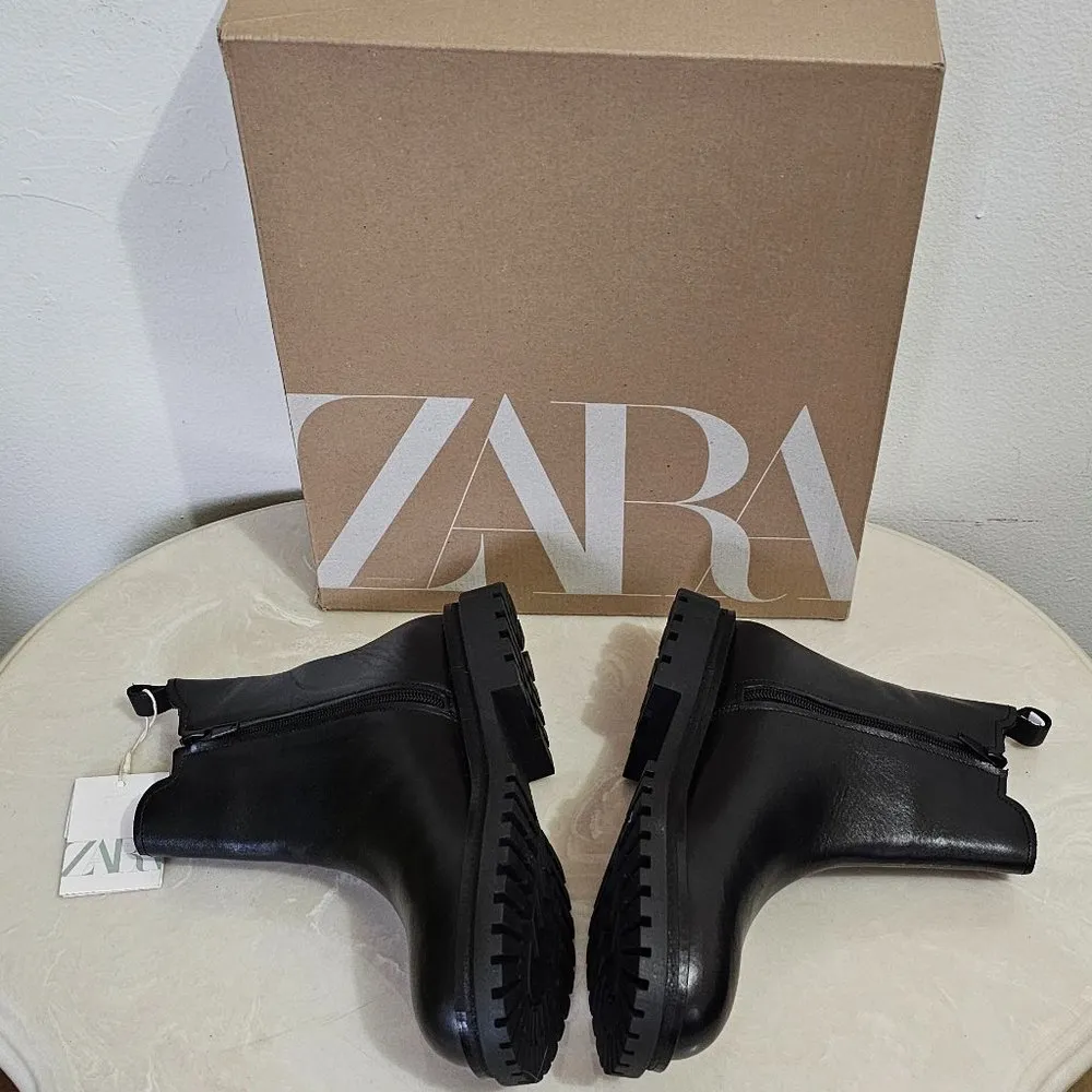 Botin Chelsea Piel 2107/230   Black   Women's Size 5 1/2 EU 38 - Image 3