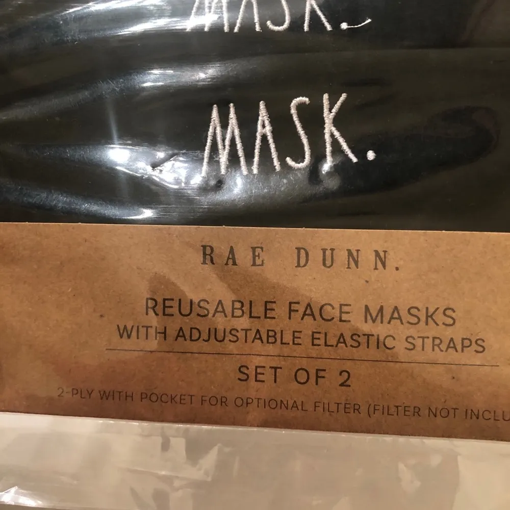 NEW RAE DUNN FACE MASKS - Image 2