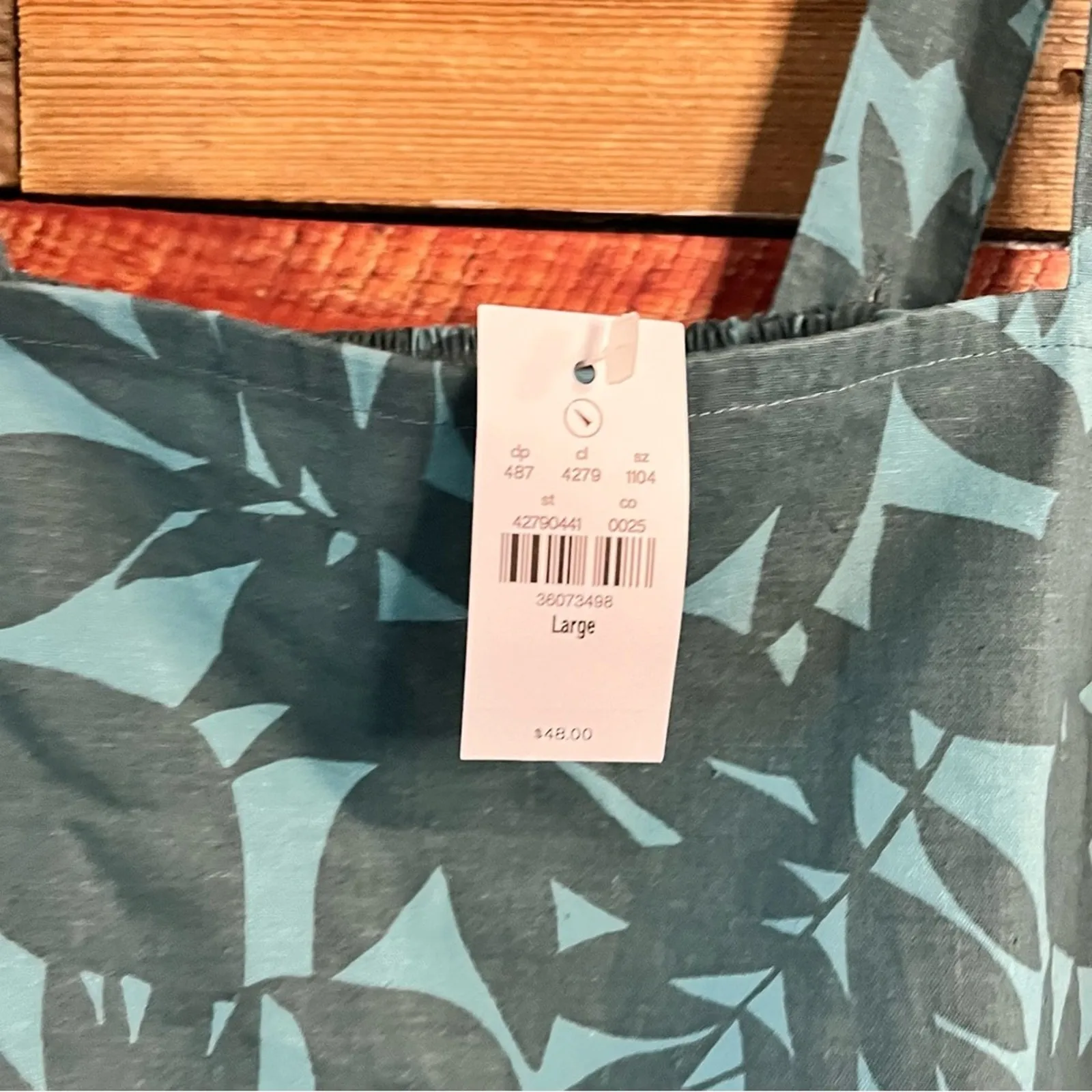 UpWest Blue‎ Tank Top Size Large Blue - Image 6