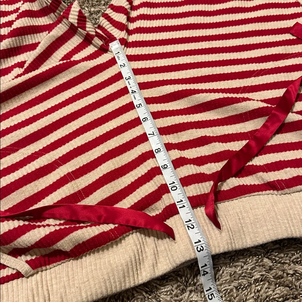 Torrid Sleep Pajama Jogger Pants Striped Red Size 3 - Image 6