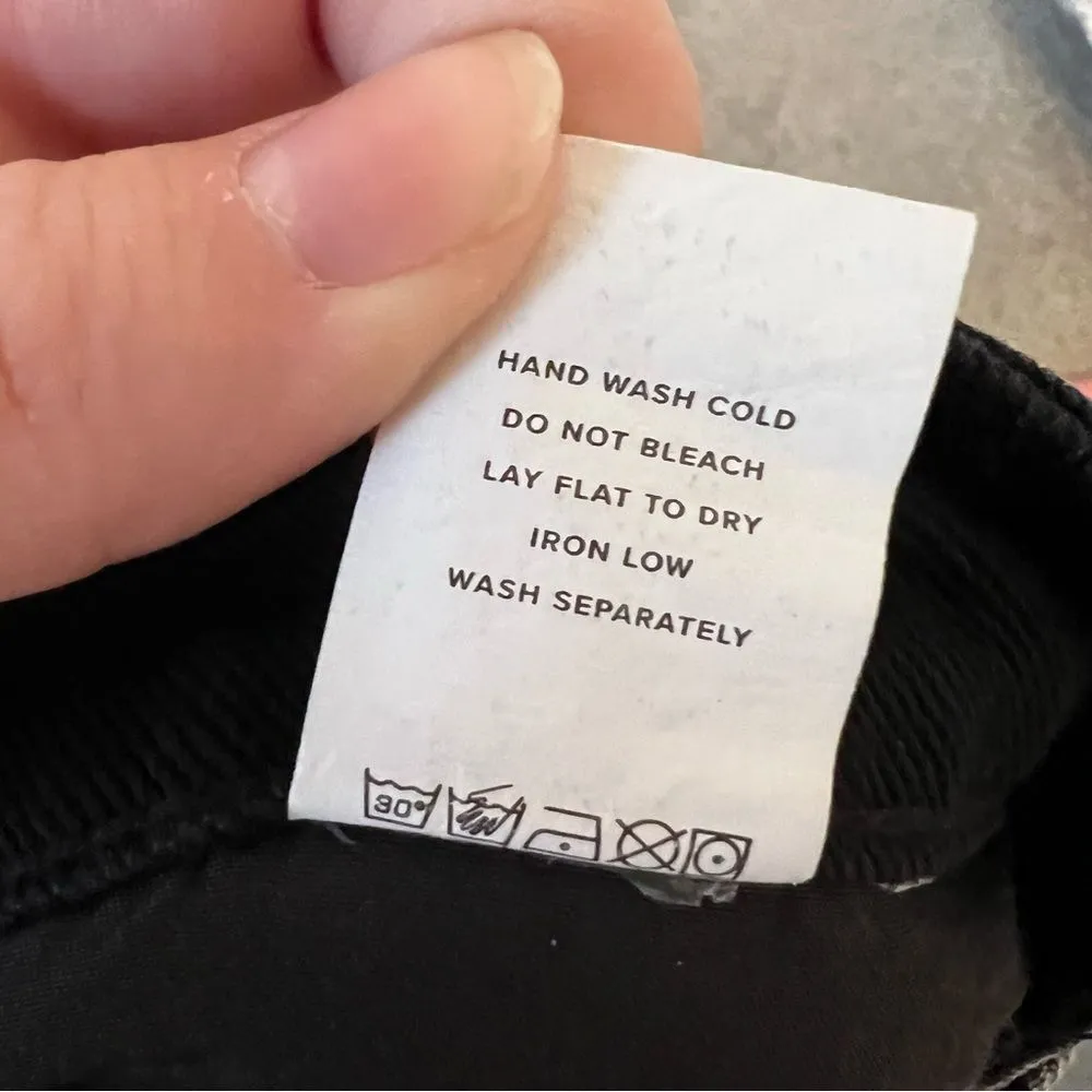 NWT Revolve Superdown Jordan Exposed Pocket Short in Washed Black - Image 10