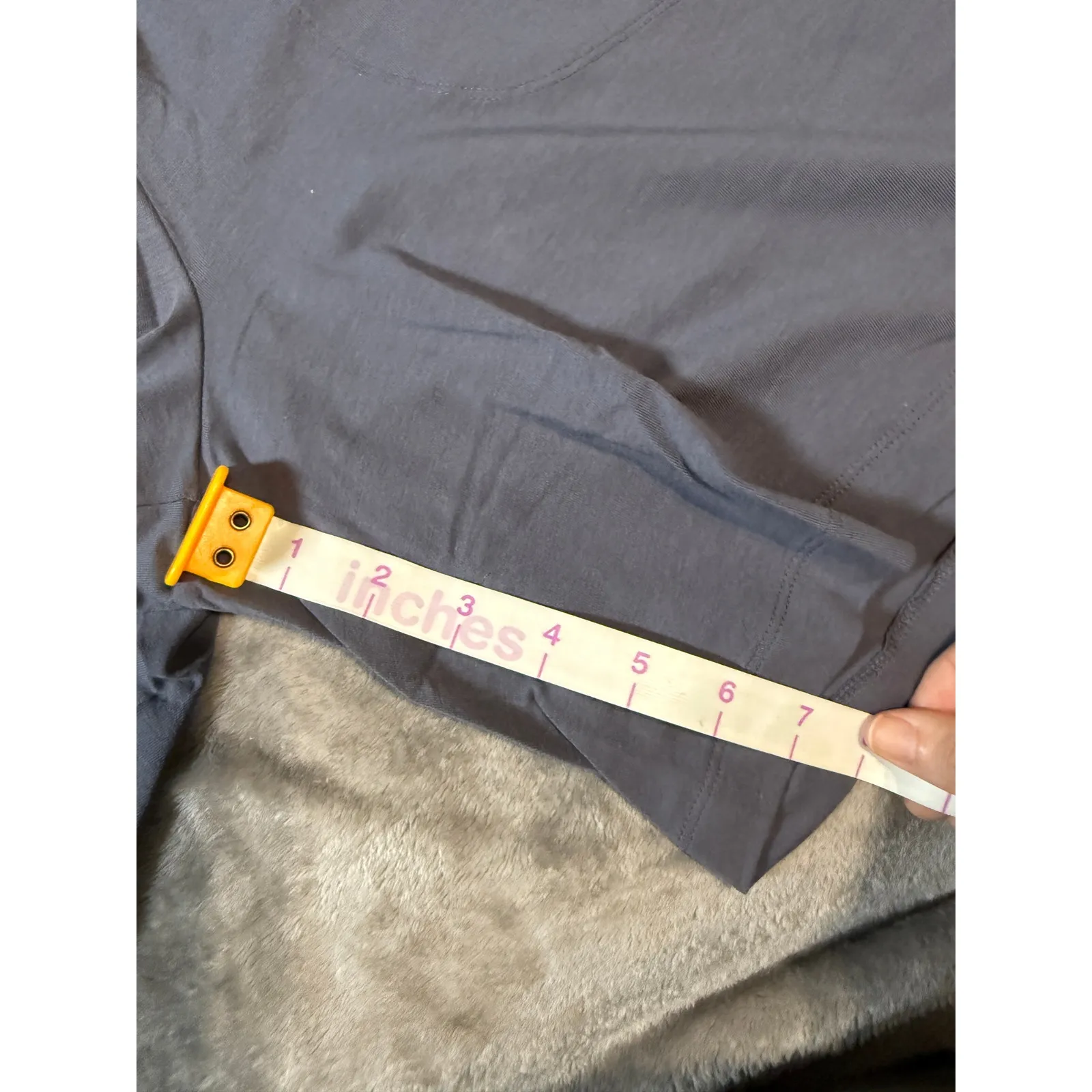 NWT Universal Standard Women Elastic Waist Shorts Pockets Size 4XS (00-0)‎ Blue - Image 7