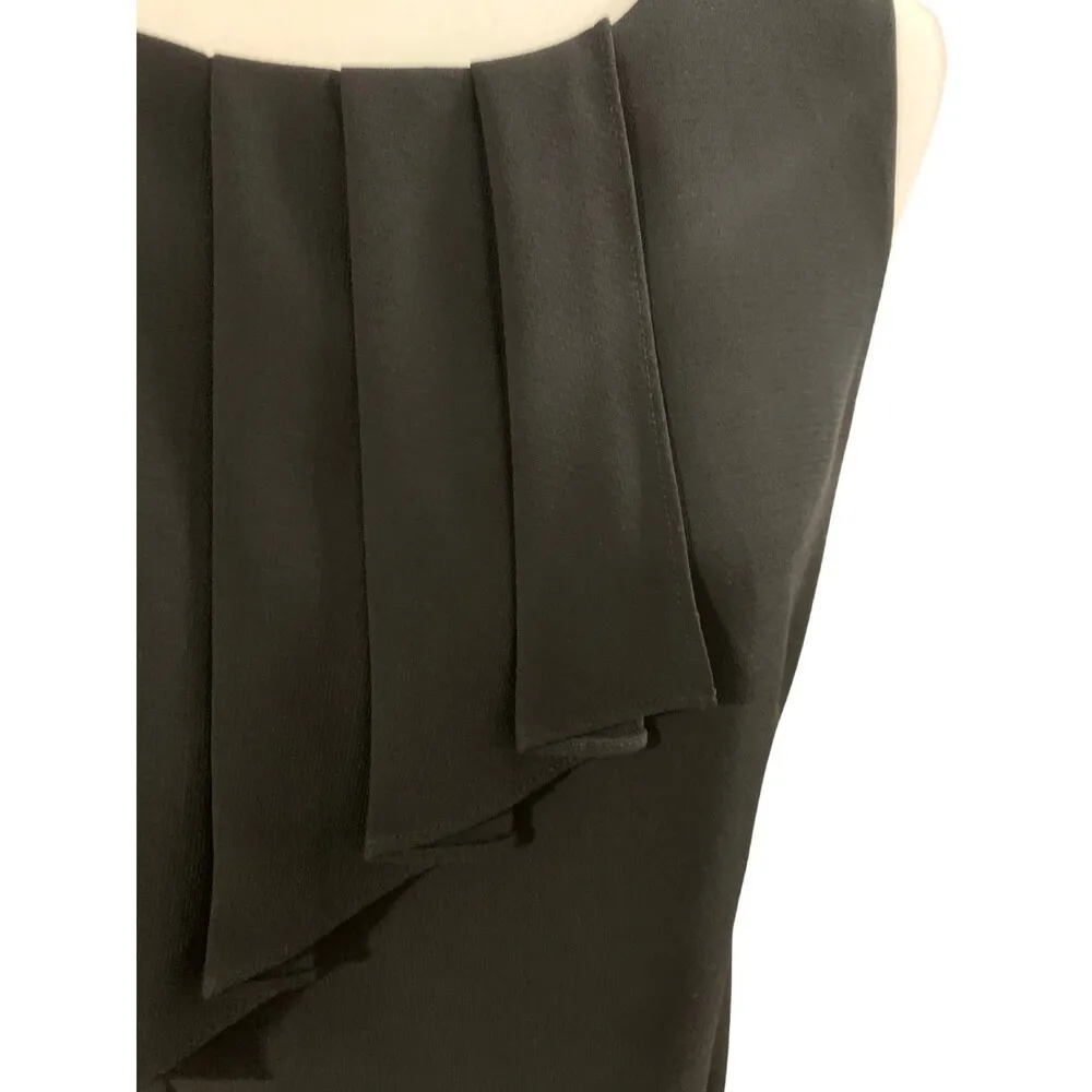 Calvin Klein | Black Work Dress Sheath Cocktail Event Wedding Size 10 - Image 8