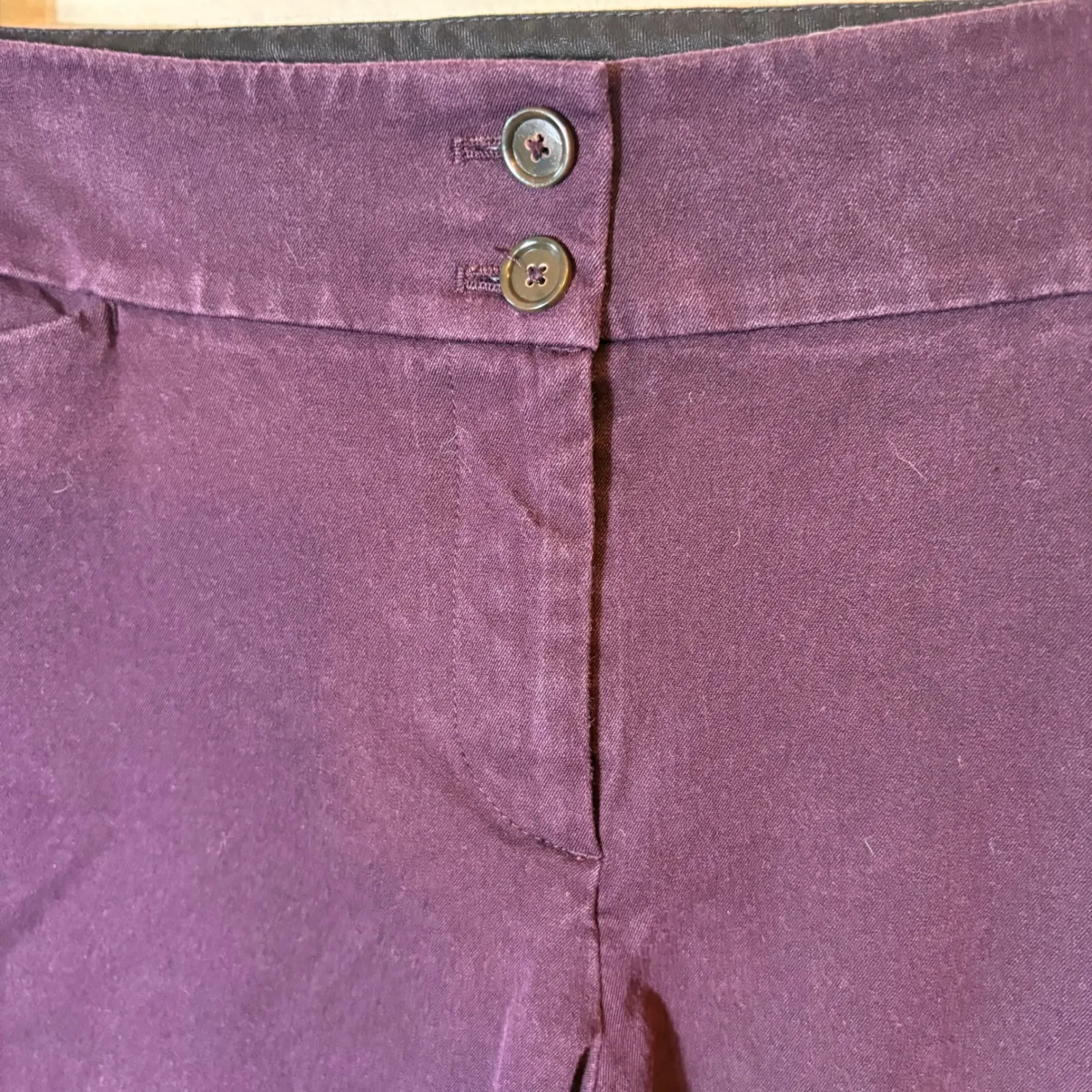LOFT Purple Boot Cut Trousers Dress Pants Women's Size 10‎ - Image 4
