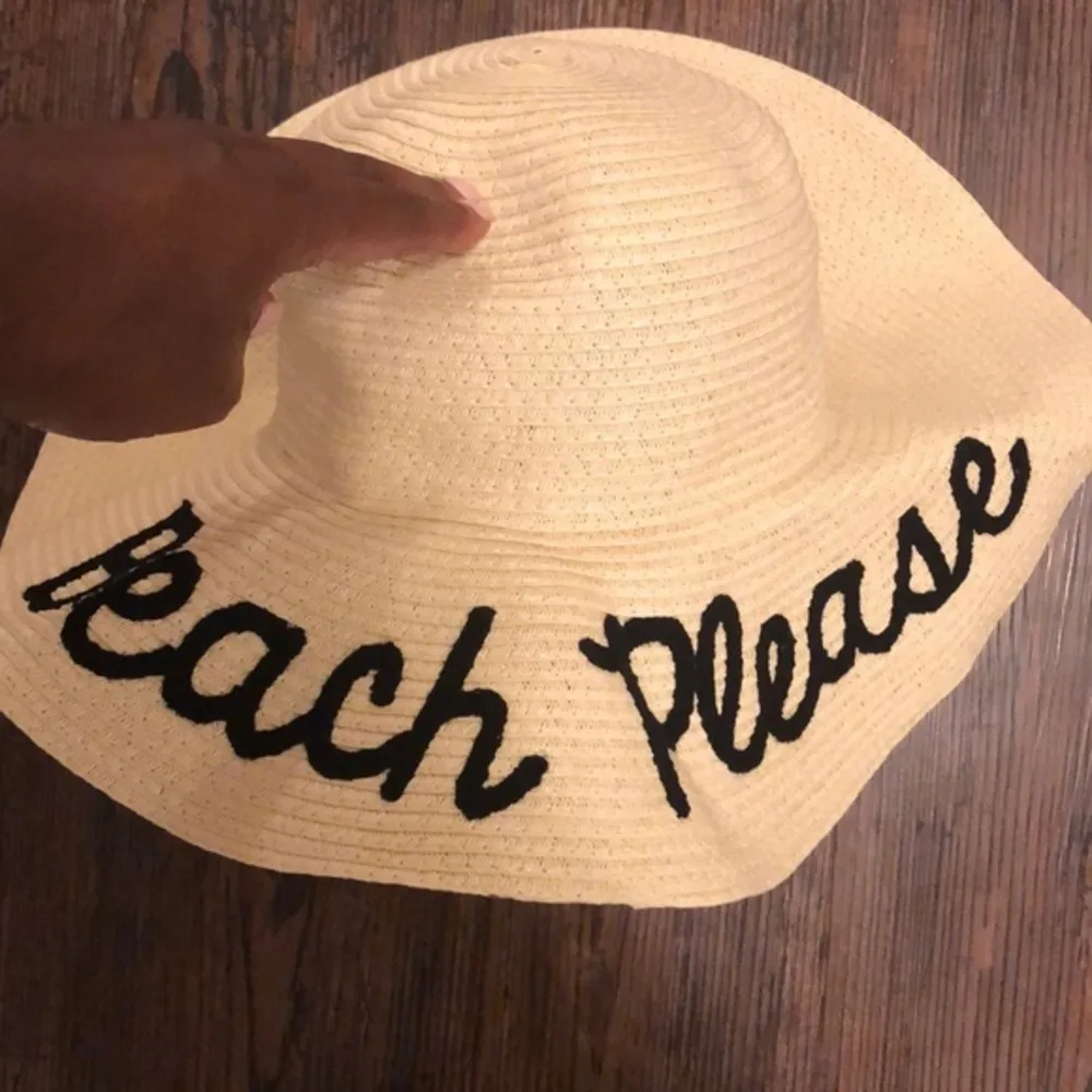 “Beach Please” Beach Hat - Image 2