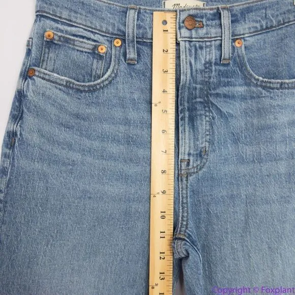 NEW Madewell‎ The Tall Perfect Vintage Jean in Banner Wash, 26 Tall - Image 8