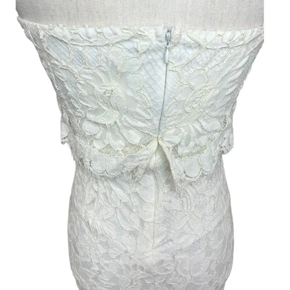 Lulu’s white lace sleeveless jumpsuit - Image 6