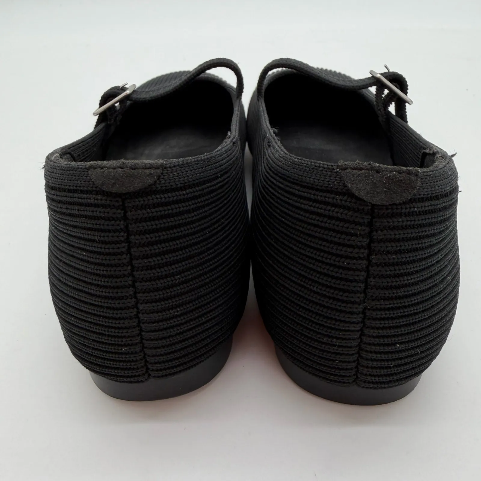 Vivaia Margot Mary Jane Comfort OldMoney Washable Arch Support Flats Black 7 - Image 4