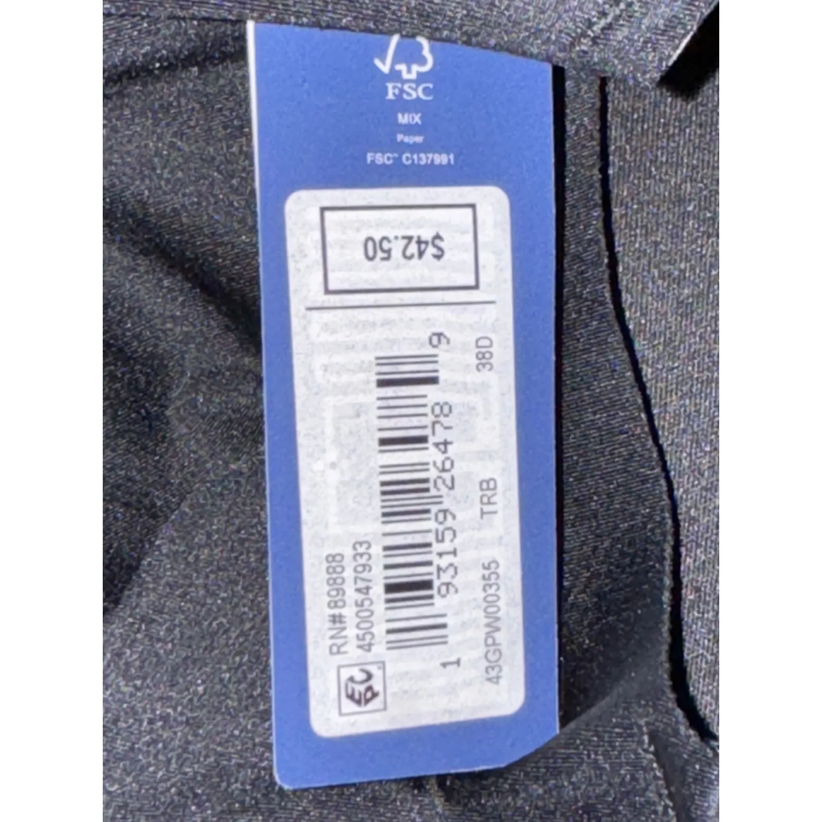 Brand New Gap Body Women's Size 38D Everyday T - Image 4