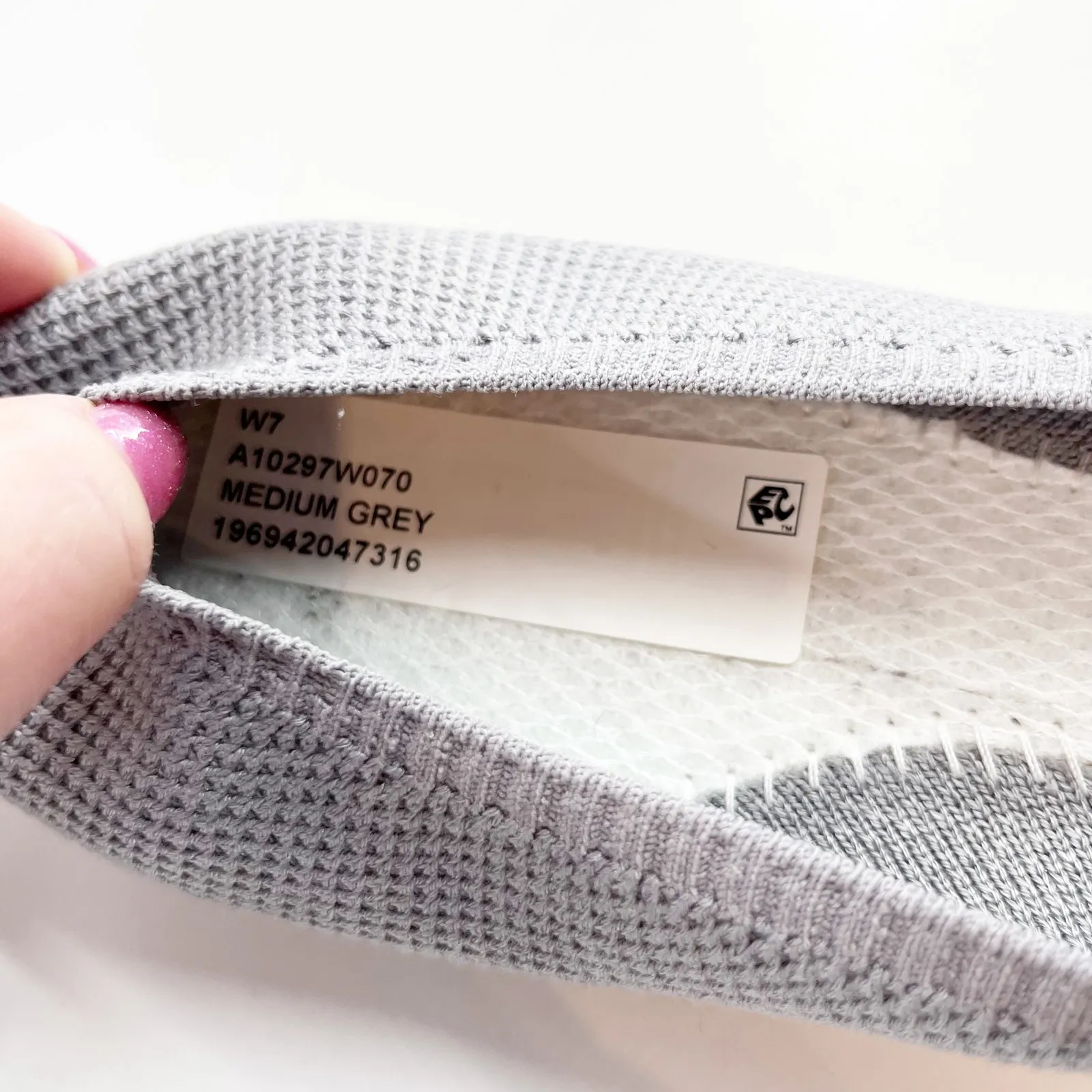 Allbirds Tree Breezer Pointed Toe Flats Shoes Mist Gray 7 - Image 8