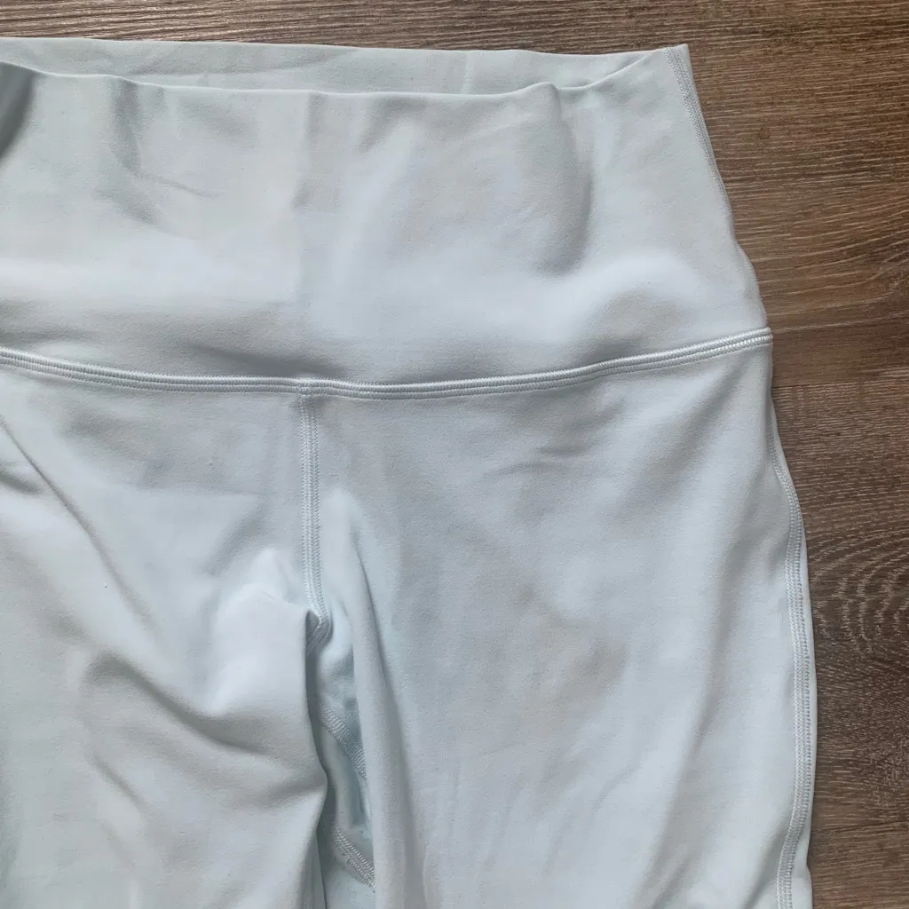 Lululemon Light Blue High-Waisted Leggings 8 - Image 2