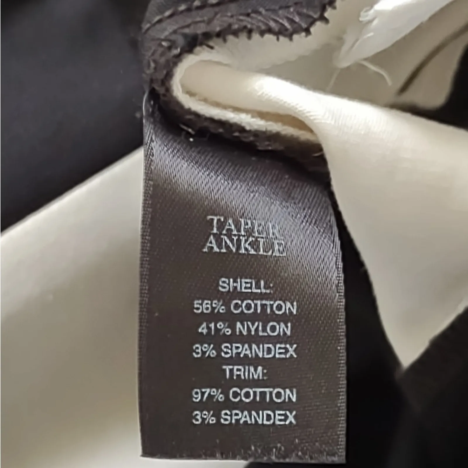 WHBM tuxedo side stripe taper ankle pants - Image 9