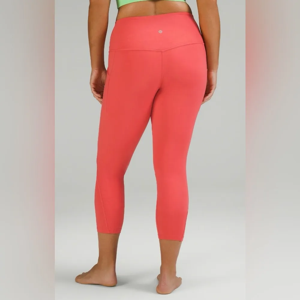 NWT Lululemon Align Pants Leggings 25” Pockets Pale Raspberry Size 6 - Image 4