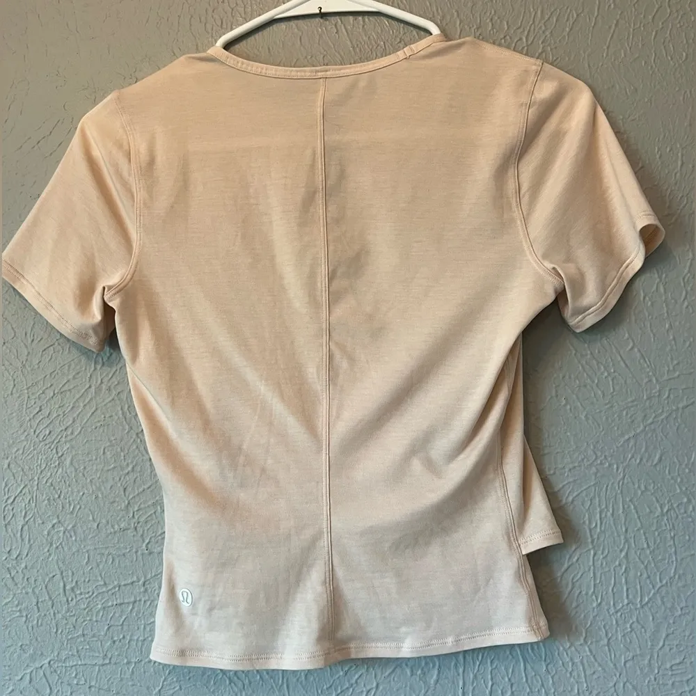 Lululemon - Round Trip Short Sleeve Heathered Nudie Wrap Lightweight - Image 8