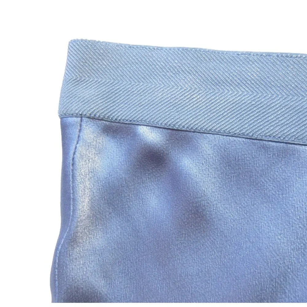 NWT Rails Berlin Midi in Zen Blue Pull-on Satin A-line Slip Skirt XS - Image 6