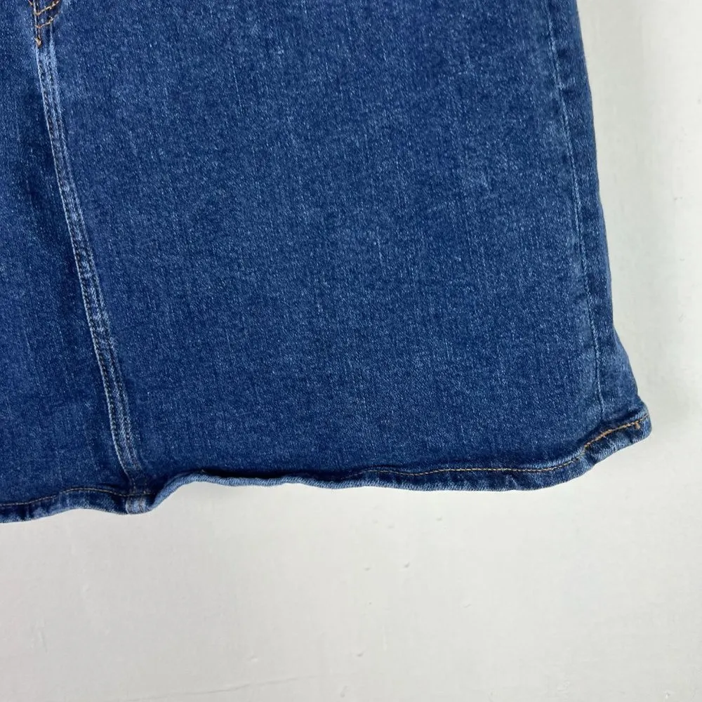 J. Crew Factory Denim Mini Skirt Jean Size 10 EUC T2829 - Image 5