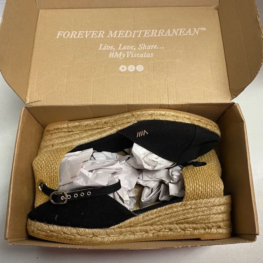 VISCATA Barcelona Women’s Wedge‎ Espadrilles Size 41 US Size 10 - Image 6