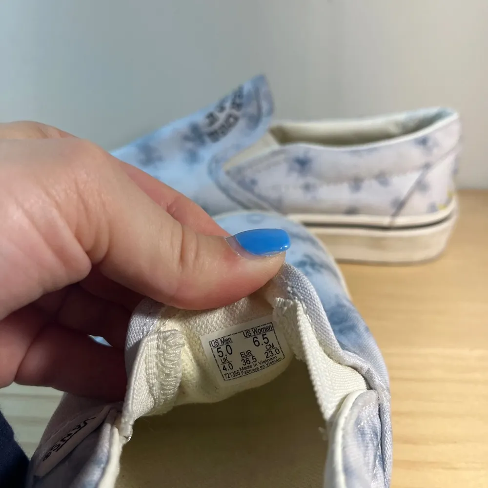 Vans x Parks Project Classic Blue Slip-On Shoe Women's Size 6.5 - Image 6