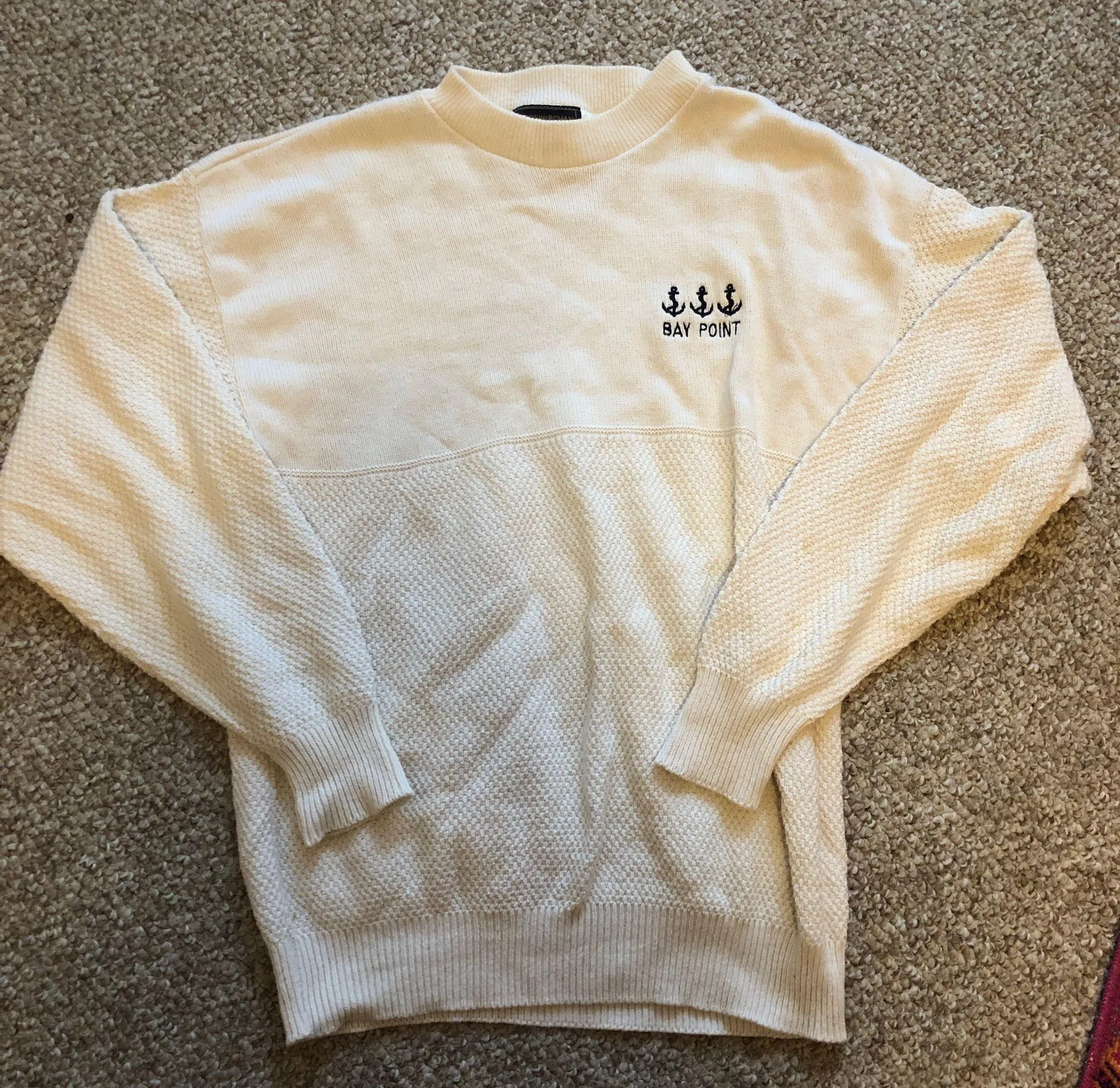 Bay Point Crew neck Tan Size L - Image 2