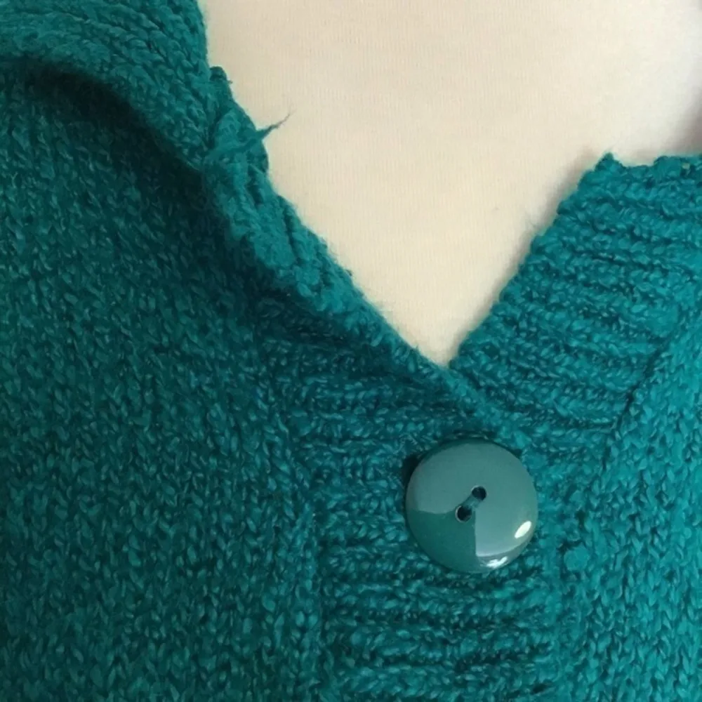 Vintage 90s bright polo sweater - Image 4