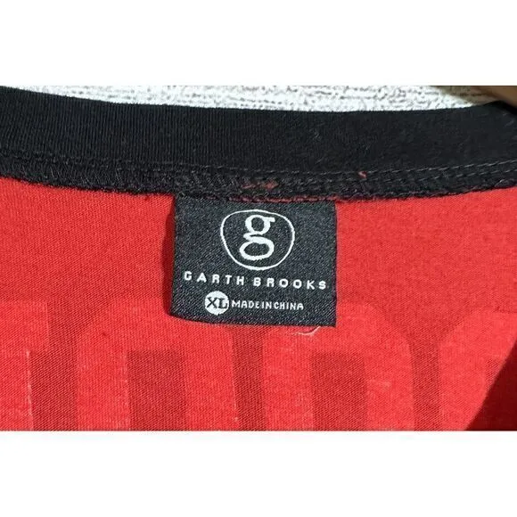 Garth Brooks World Tour Baseball Jersey T - Image 4