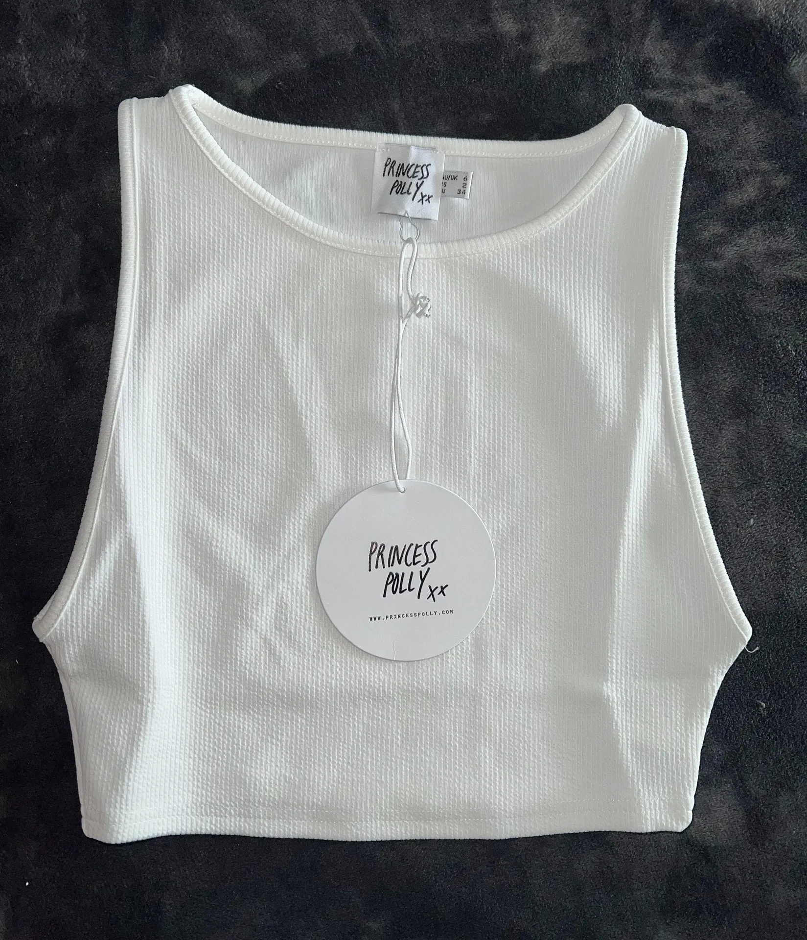 Laila Top in White - Image 9