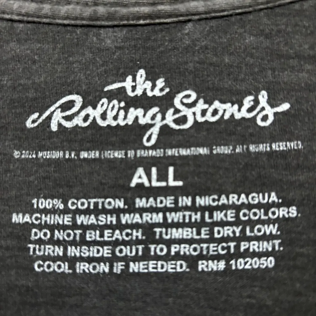 The Rolling Stones Voodoo Lounge World Tour Rock Band T-Shirt Size All - Image 4