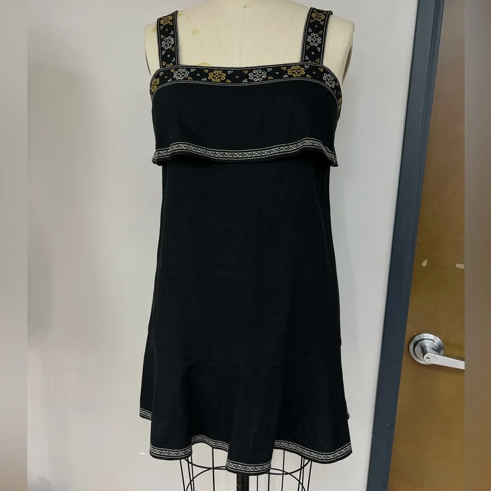 MADEWELL Embroidered Tier Dress M - Image 8