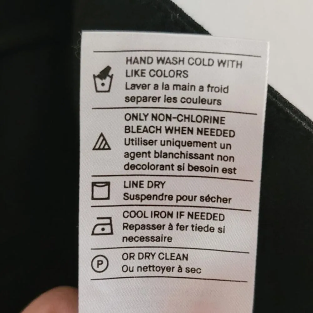 Vince High Waist Cigarette Stretch Cropped Pants Black 14 - Image 7