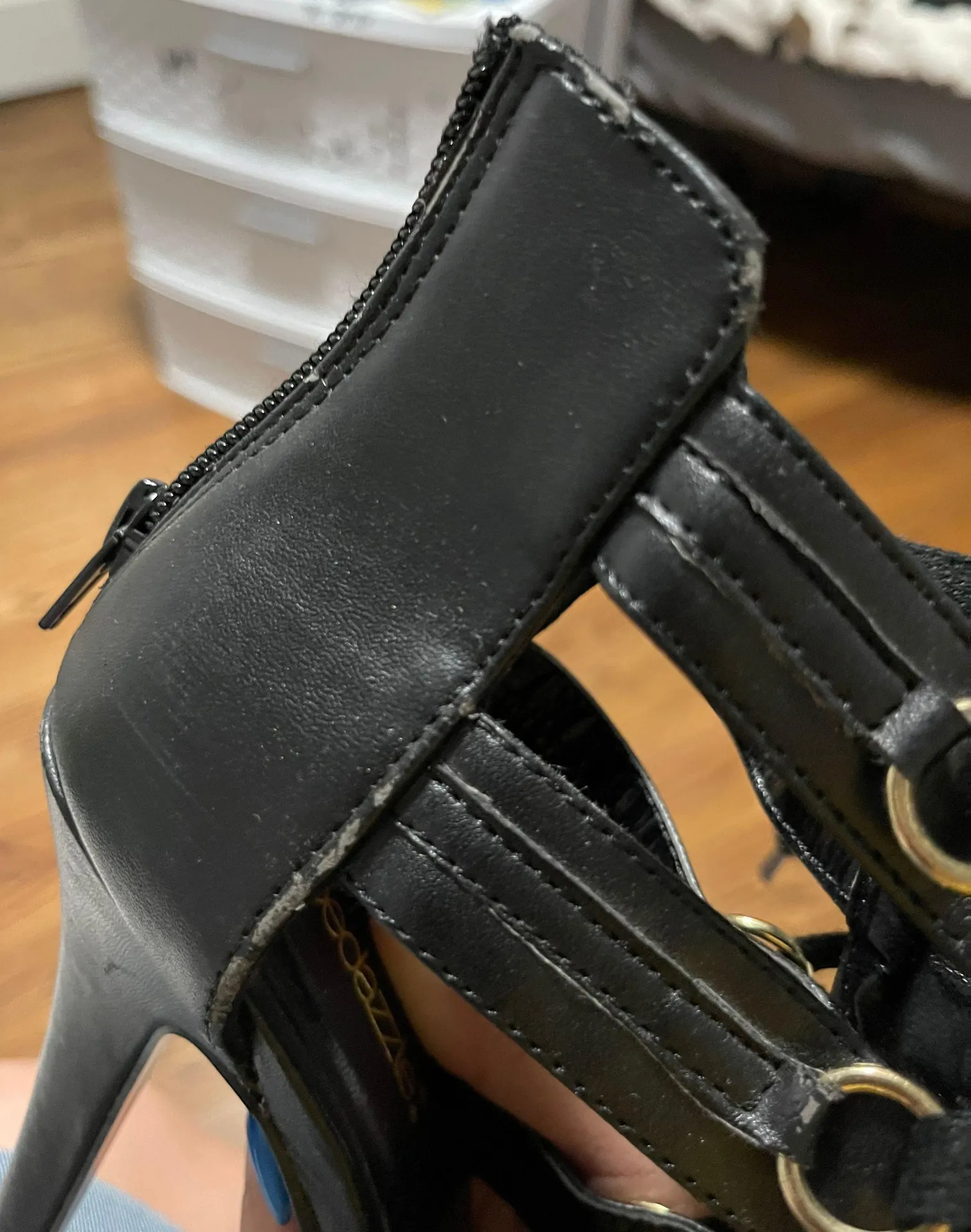 Shoedazzle Gladiator Heels - Image 9