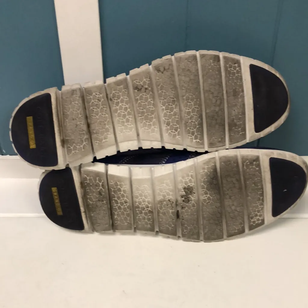 Cole Haan Zerogrand Purple‎ Casual Sneaker Perf White Shoes D44458 Womens 11 - Image 6