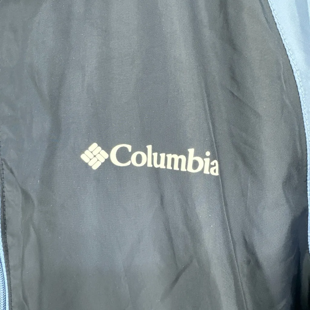 Columbia Women’s May Valley Lined Windbreaker XL2473 Navy & Light‎ Blue Sz Small - Image 4