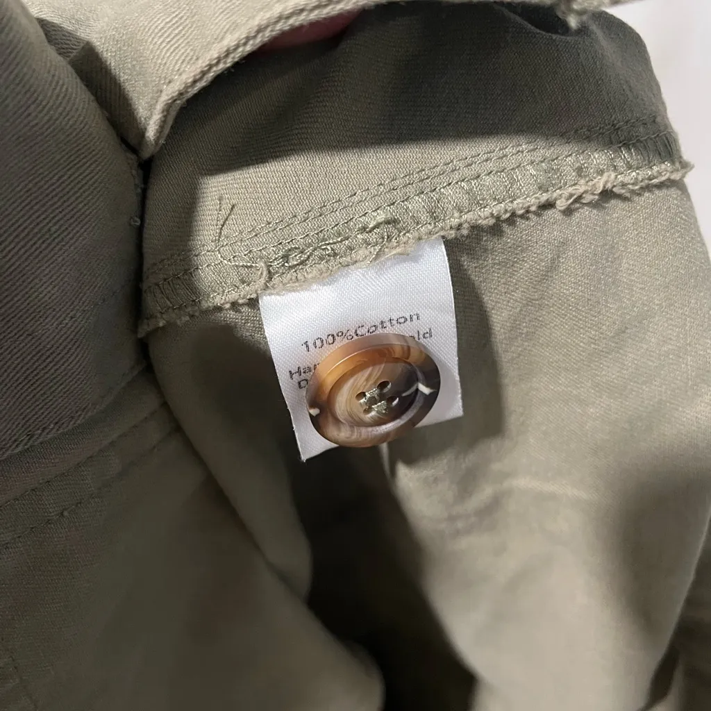 Mod Ref Olive Green Women's Utility Jacket Size Small - Image 4