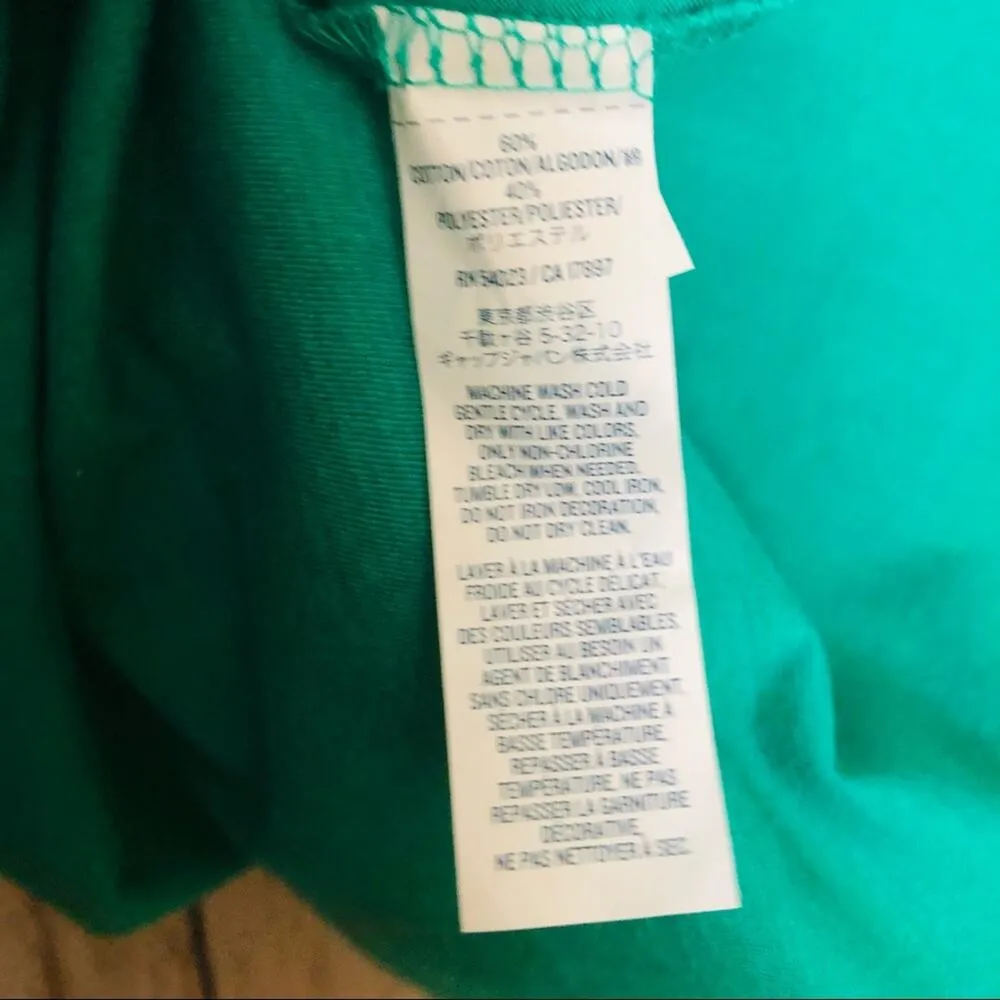 Old Navy Womens Graphic Short Sleeve Crew Neck Tee Sz M - Image 6