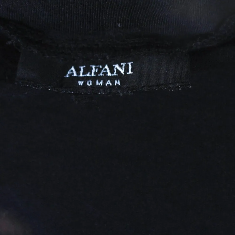 Classic Black Drape Open Cardigan Jennifer Aniston Style Casual Minimalist Size L - Image 5