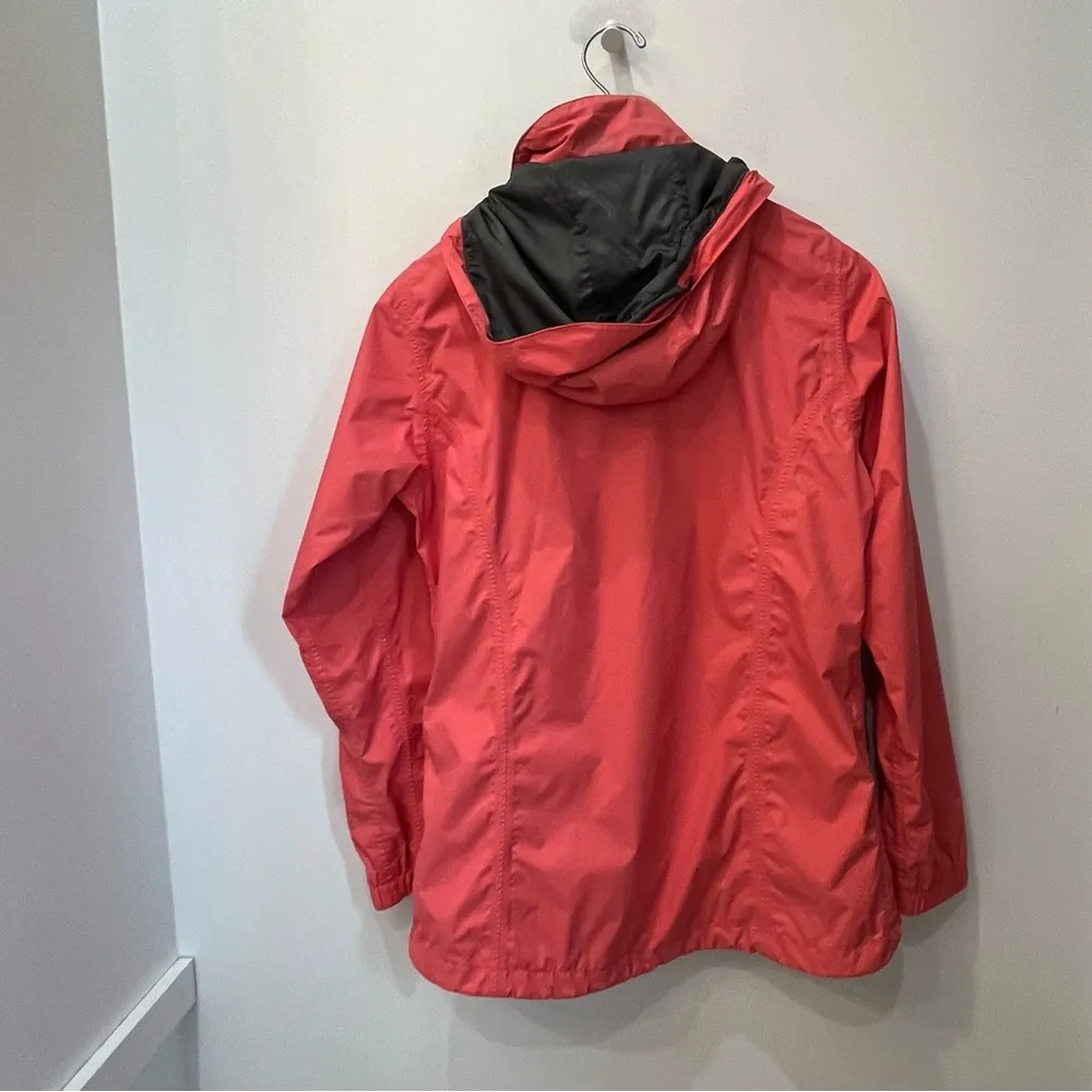 Preptec Rain Jacket in Coral by Lauren James size Large - Image 10