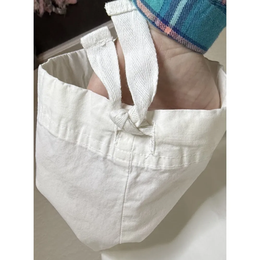 Breckenridge Womens Size 16 White Cropped Pants Side Tie‎ Preppy Beach Travel - Image 5