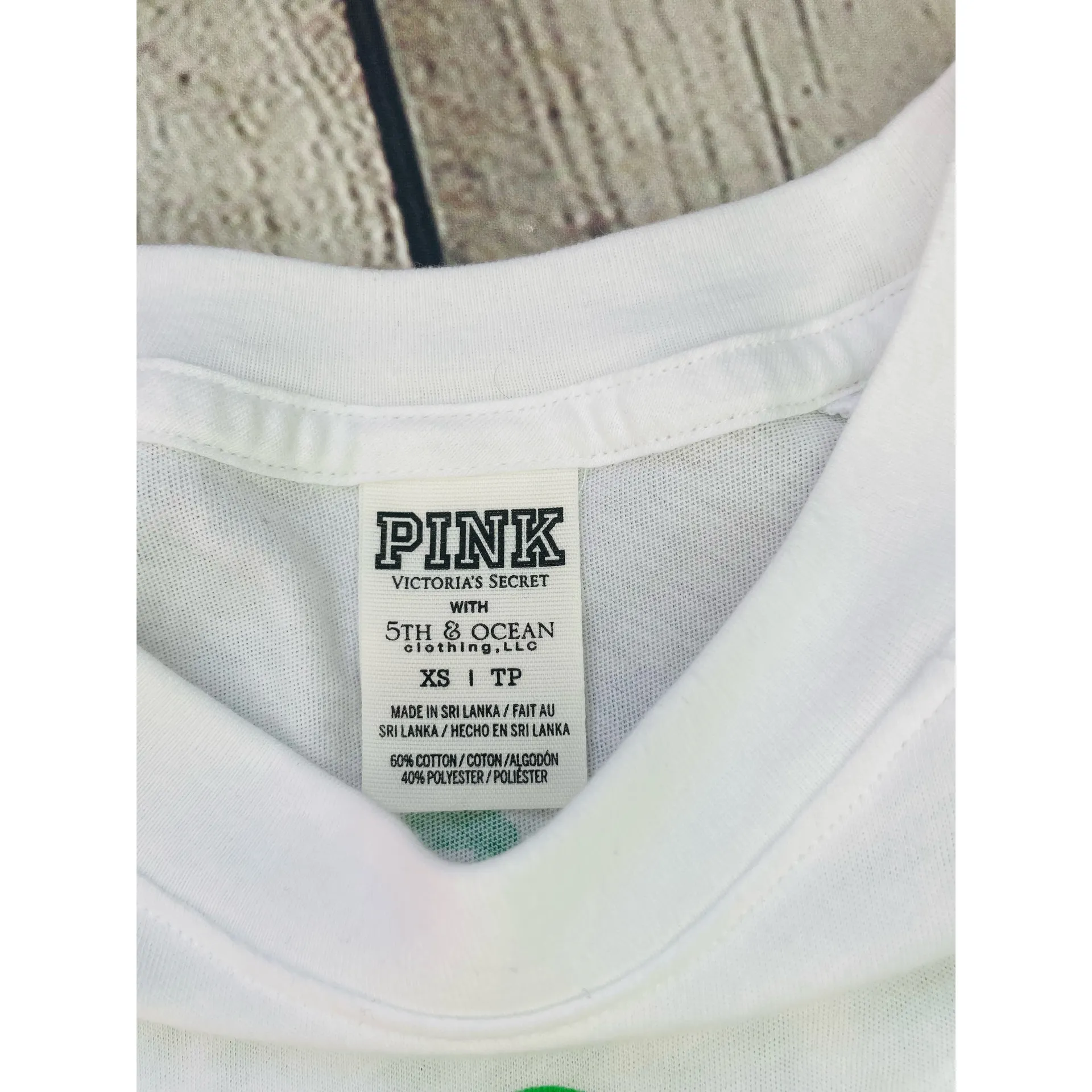 Pink Victoria’s Secret Colorado Rockies Shamrock Tee - Image 12