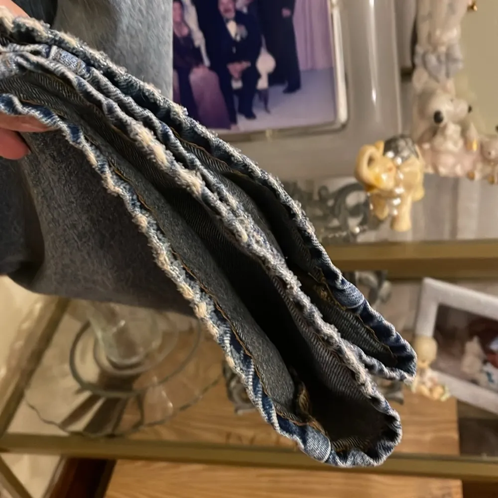 Zara The 70’s High Rise Full Length slim fit Jeans size 4 - Image 10