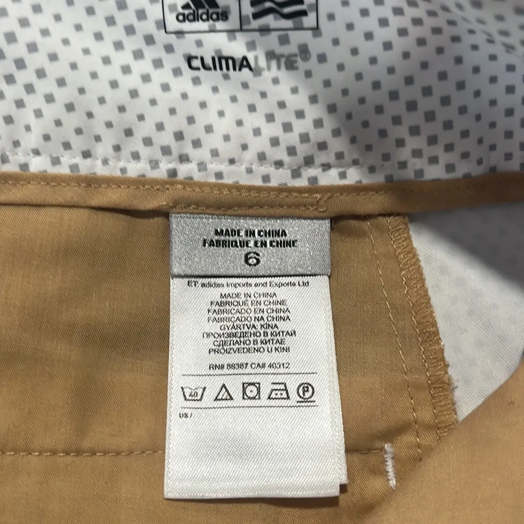 Women’s size 6 Adidas climalite shorts‎ - Image 3