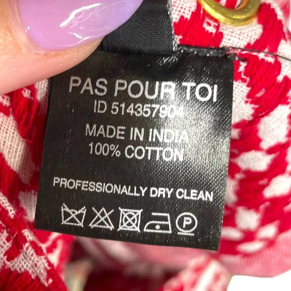 Dodo Bar Or Red White Fringe Lace - Image 10