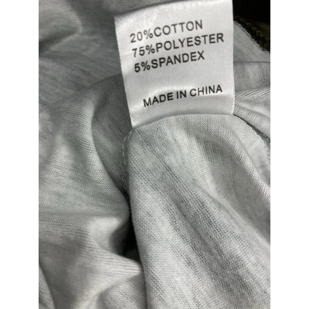 Leo Rosi Tank Top XL Patriotic Camo With American Flag Emblem USA 4th Of July Tan - Image 7