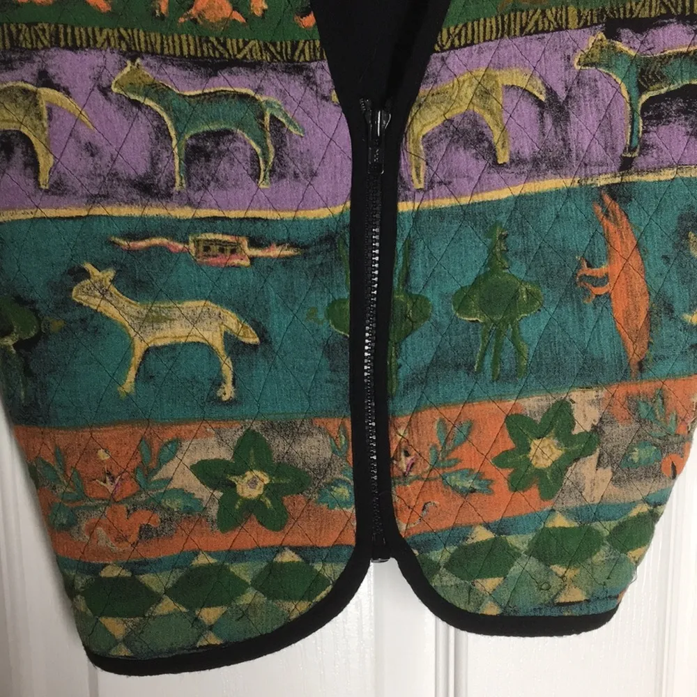 FINAL MARKDOWN Ladies’ Ali Miles Petites Quilted Vest (10) Size 10P - Image 3