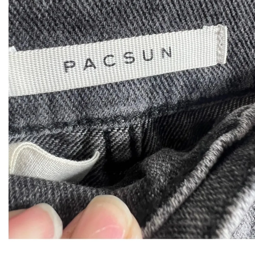 PacSun Daisy‎ Embroidered High Rise Straight Jeans 23 - Image 4