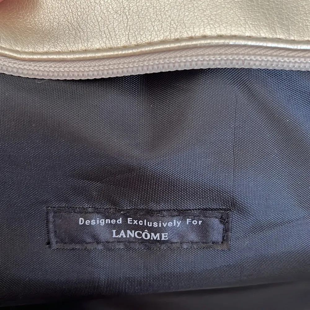 Gold Lancôme purse - Image 2