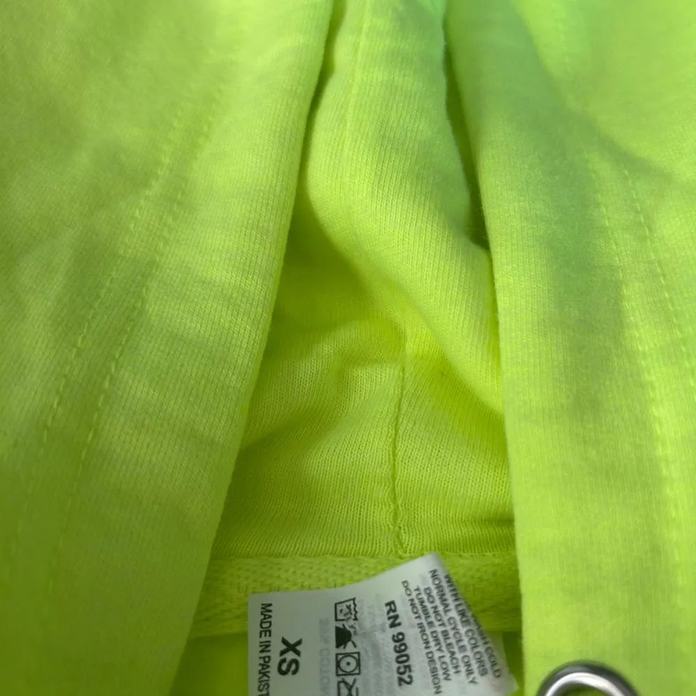 Neon Green San Francisco Hoodie NWOT - Image 2