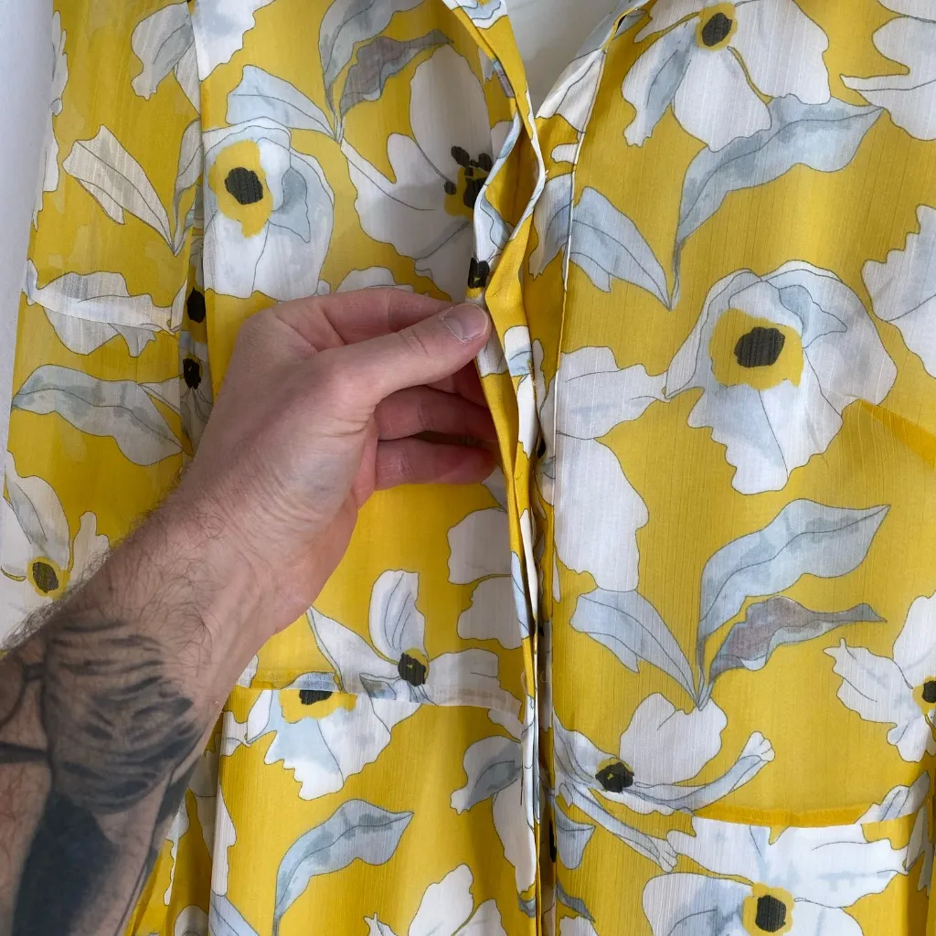 Banana Republic Women's Floral Tiered Maxi Dress - 2P - Image 7